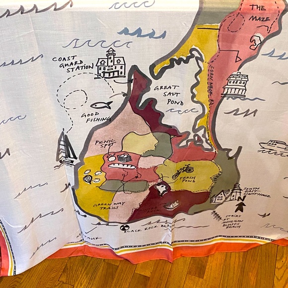 Block Island Lover? Gift New England Coastal Block Island map. Wear or display. - Picture 5 of 9